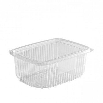 Caserole transparente cu capac atasat PET 1000 cc, 2000 cc